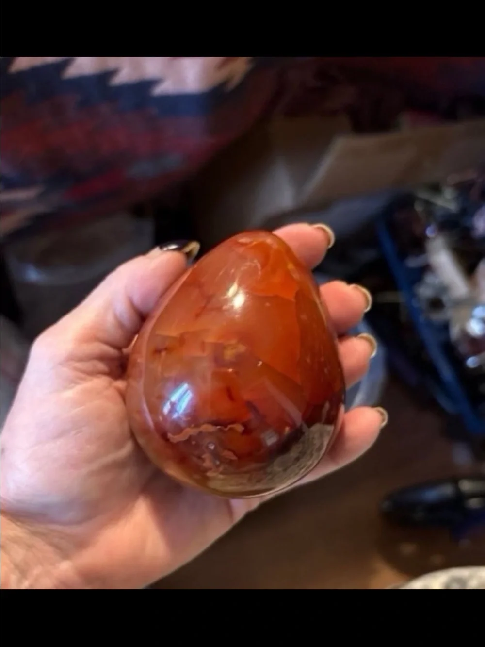 Agate Egg Sculpture